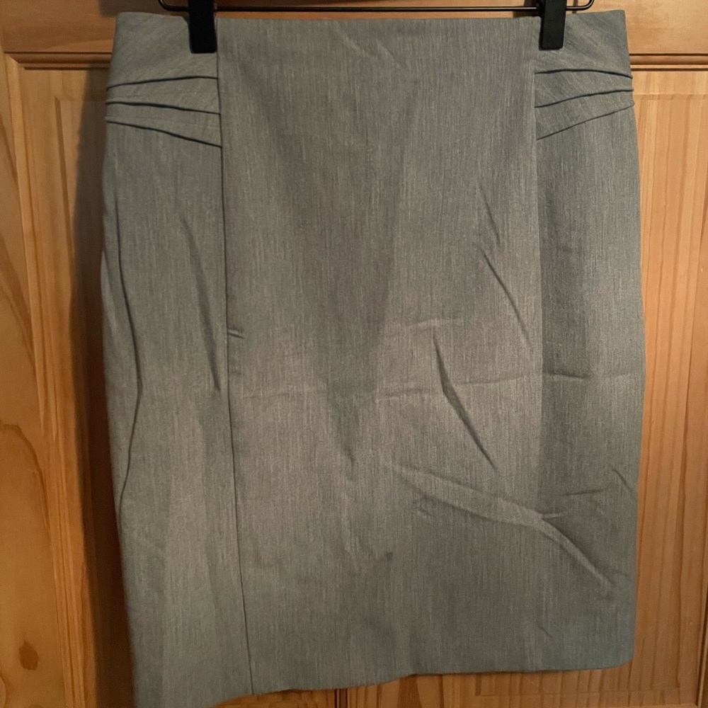 Heather grey/gray Express Pencil Skirt